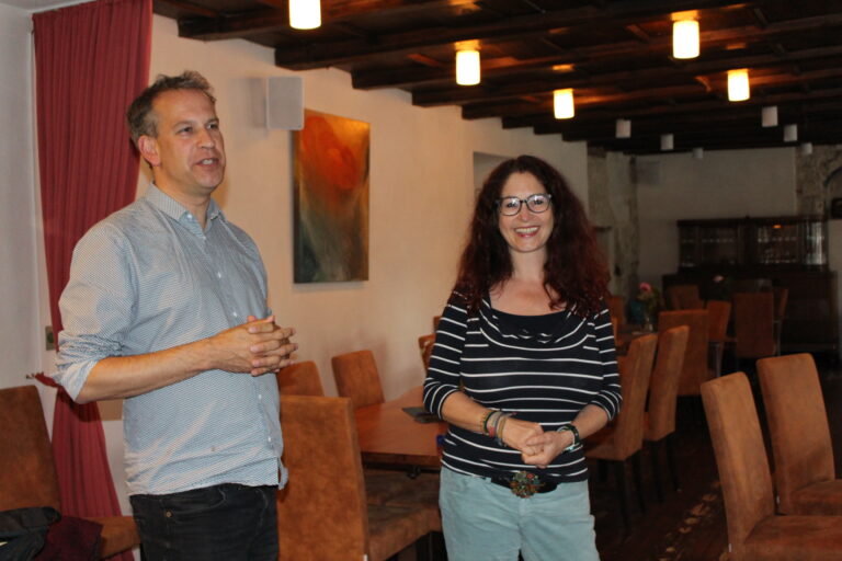 Sonja Rajsp-Lauer und Thomas Busch sind das neue Sprecher-Duo der Rottweiler Kreisgrünen.
